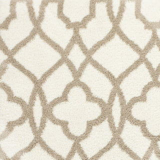 KAS Oasis 1652 Ivory/Beige Ironwork Area Rug Corner Image