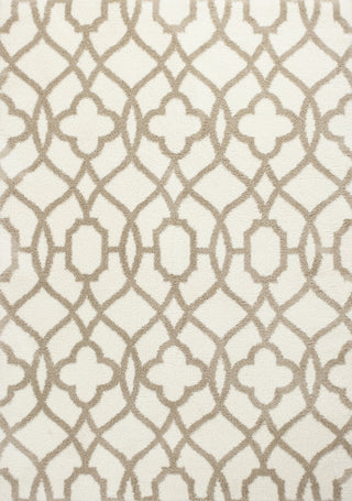 KAS Oasis 1652 Ivory/Beige Ironwork Area Rug Main Image