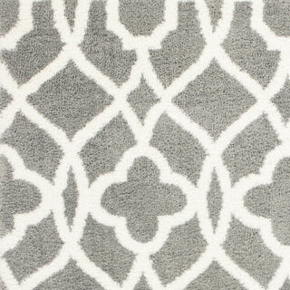 KAS Oasis 1653 Grey/Ivory Ironwork Area Rug Runner Image