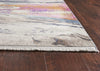 KAS Papillon 4521 Ivory Surf Line Area Rug Round Image