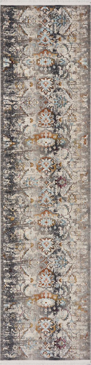 KAS Papillon 4522 Grey Tunisia Area Rug Runner Image