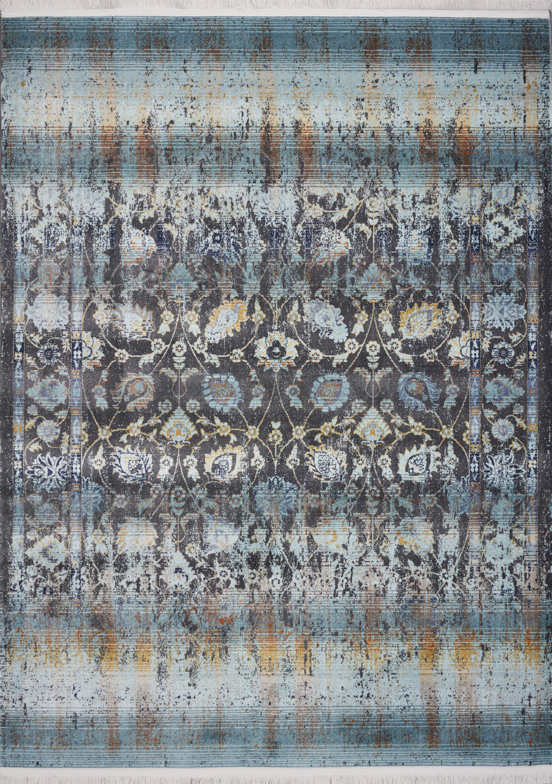 Dynamic Charisma Rug KAS Papillon 4527 Turquoise Charisma Area Rug – Incredible Rugs and Decor