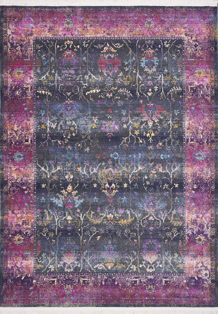 KAS Papillon 4528 Charcoal Eden Area Rug main image