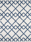 KAS Pax 1208 Ivory Blue Trends Area Rug