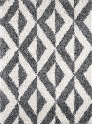 KAS Pax 1218 Dark Grey Illusions Area Rug