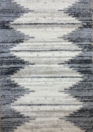 KAS Phoenix 6960 Ivory Grey Global Area Rug by Exclusive Main Image