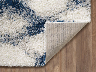 KAS Phoenix 6962 Ivory Blue Diamonds Area Rug Main Image