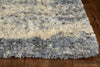 KAS Phoenix 6965 Ivory/Slate Blue Soho Area Rug Corner Image