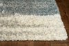 KAS Phoenix 6966 Ivory/Slate Blue Phases Area Rug Corner Image