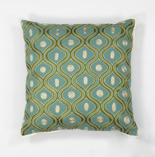 KAS Pillow L106 Teal/Gold Gramercy Main Image