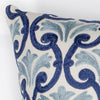 KAS Pillow L108 Ivory/Blue Chateaux Round Image