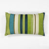 KAS Pillow L169 Teal Green Stripes Main Image