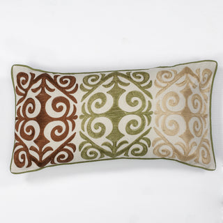 KAS Pillow L171 Multicolor Damask Main Image