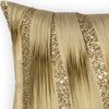 KAS Pillow L181 Gold Ruffles Round Image