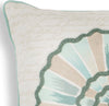 KAS Pillow L268 Vintage Seashell Round Image