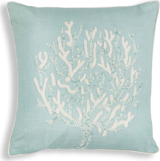 KAS Pillow L271 Aqua Coral Reef main image