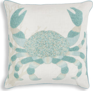 KAS Pillow L273 Aqua Crab main image