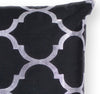 KAS Pillow L300 Black Trellis Round Image