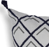 KAS Pillow L418 Navy Cooper Square Round Image