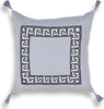 KAS Pillow L431 Smoke Greek Key Main Image