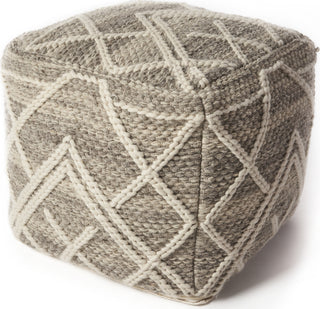 KAS Pouf F861 Grey Crossways Mirror main image