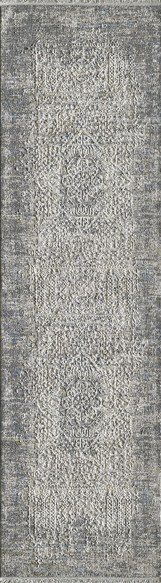 KAS Preston 8104 Grey Ivory Traditions Area Rug Lifestyle Image