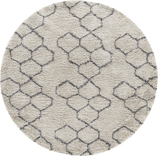 KAS Prima 1502 Natural Honeycomb Area Rug Corner Image