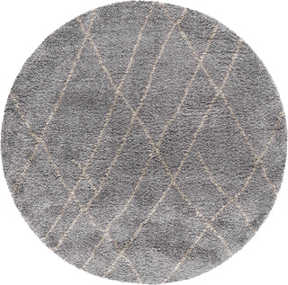 KAS Prima 1503 Slate Diamonds Area Rug Corner Image