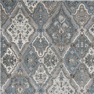 KAS Provence 8602 Silver / Blue Palazzo Area Rug Corner Image