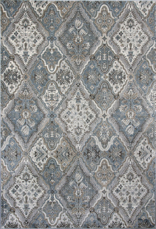 KAS Provence 8602 Silver / Blue Palazzo Area Rug Main Image