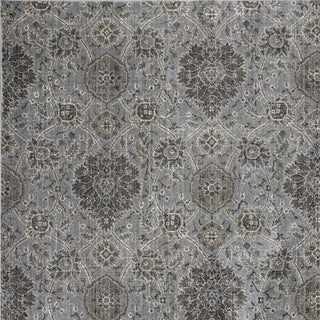 KAS Provence 8605 Silver Allover Kashan Area Rug Runner Image