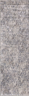 KAS Provence 8628 Grey Blue Illusions Area Rug Runner Image