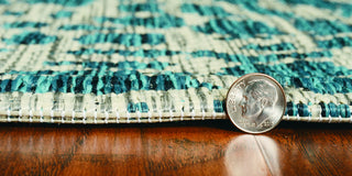 KAS Provo 5750 Teal Area Rug Runner Image