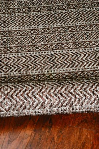 KAS Provo 5762 Mocha Area Rug Corner Image