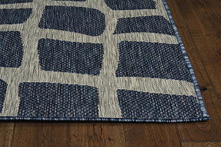 KAS Provo 5763 Blue/Grey Bedrock Area Rug