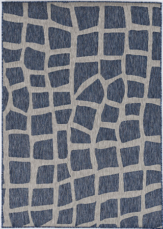 KAS Provo 5763 Blue/Grey Bedrock Area Rug