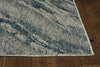 KAS Provo 5765 Grey/Teal Strokes Area Rug Lifestyle Image Feature