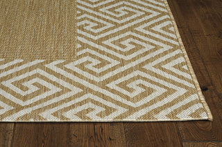 KAS Provo 5766 Natural Greek Key Area Rug