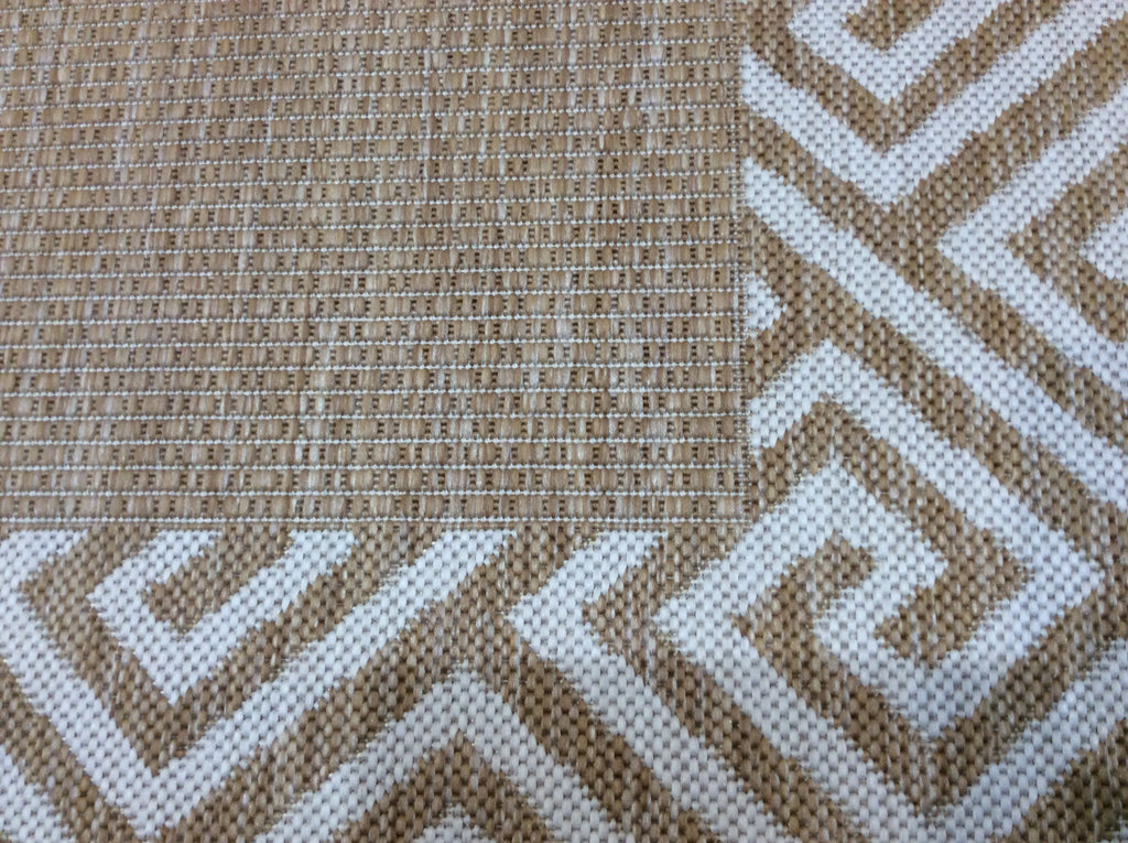 KAS Provo 5766 Natural Greek Key Area Rug Lifestyle Image Feature