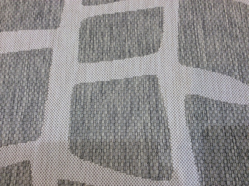 KAS Provo 5768 Ivory/Grey Bedrock Area Rug Lifestyle Image Feature