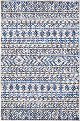 KAS Provo 5776 Ivory/Blue Natura Area Rug