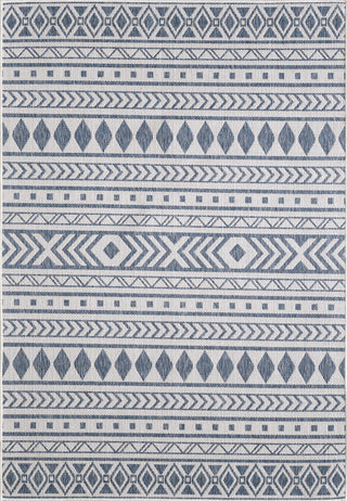 KAS Provo 5776 Ivory/Blue Natura Area Rug