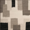 KAS Reflections 7413 Black and White Palette Area Rug Runner Image