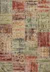 KAS Reflections 7420 Multicolor Patchwork Area Rug Main Image