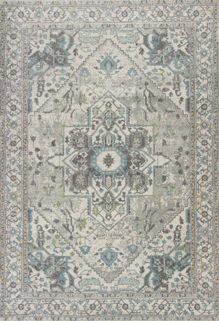 KAS Reina 9501 Grey/Blue Sutton Area Rug main image