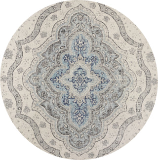 KAS Reina 9502 Grey/Blue Layla Area Rug Runner Image