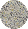 KAS Reina 9505 Grey Harmony Area Rug Round Image