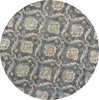 KAS Reina 9507 Grey Courtyard Area Rug Runner Image