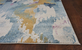 KAS Reina 9516 Teal Illusion Area Rug Lifestyle Image Feature