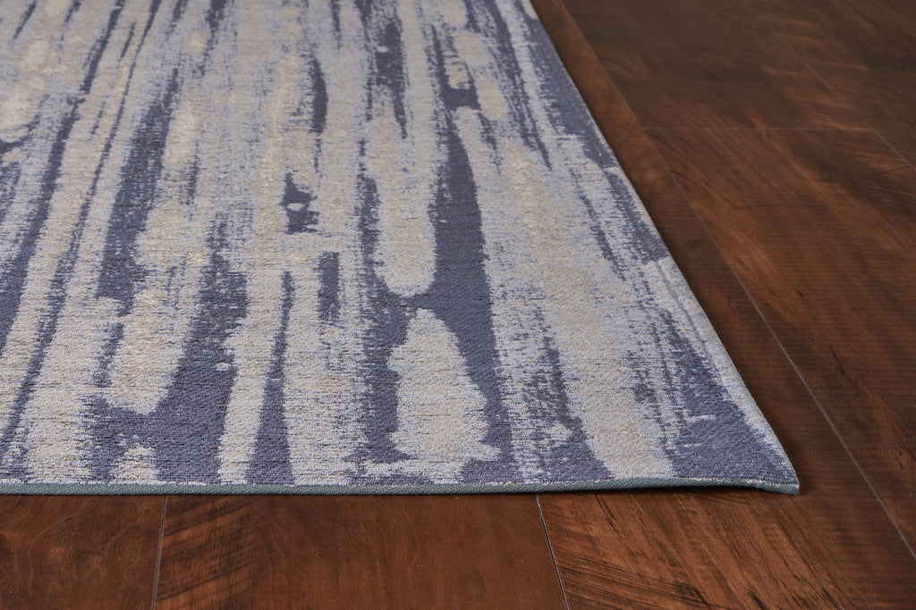 KAS Retreat 0104 Navy Visions Area Rug Runner Image Feature